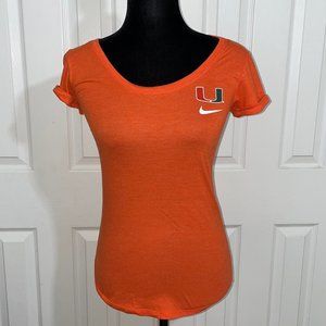 Miami Hurricanes Slim Fit t-shirt Women's Small